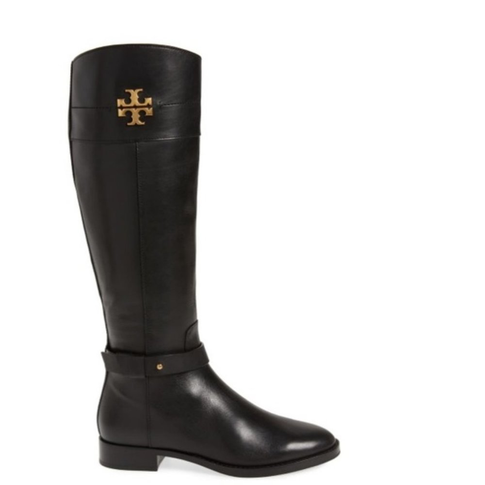 Tory Burch Eloise Leather Riding Boots